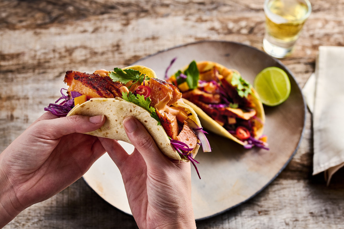 Oshi Plant-Based Salmon Fillets