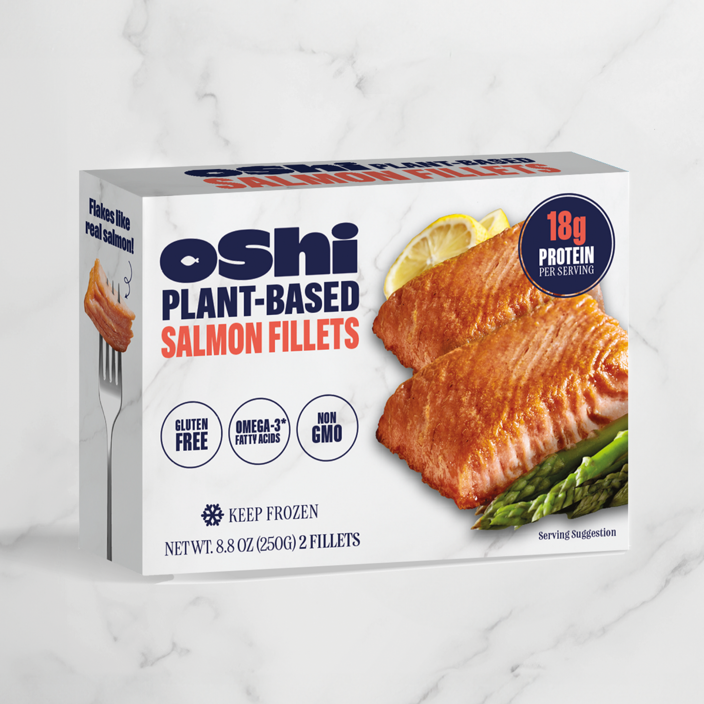 Oshi Plant-Based Salmon Fillets